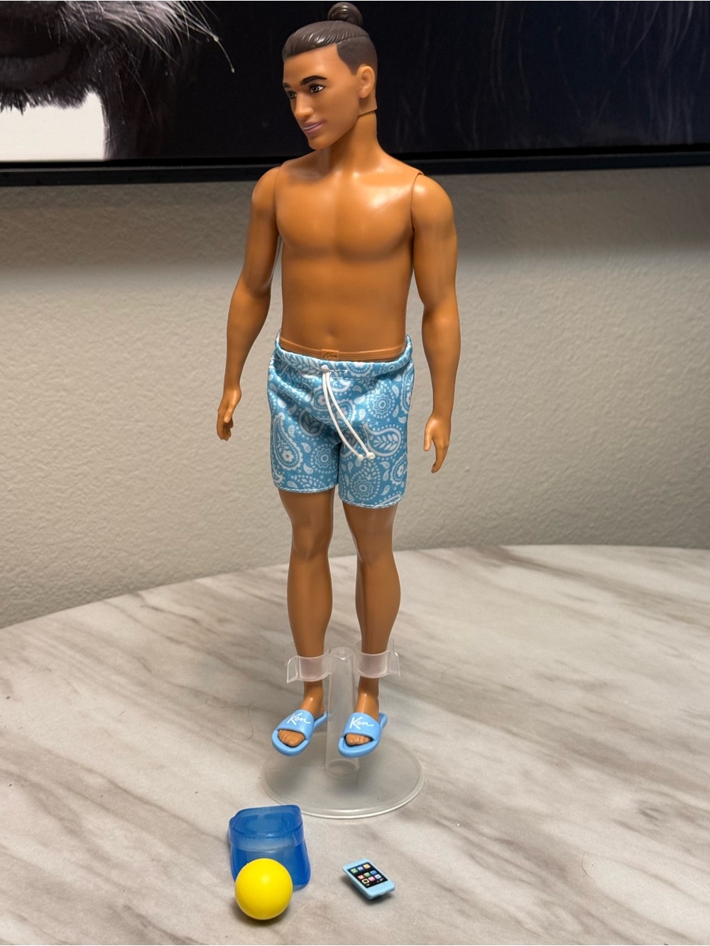 Barbie Mattel Ken beach doll with accessories